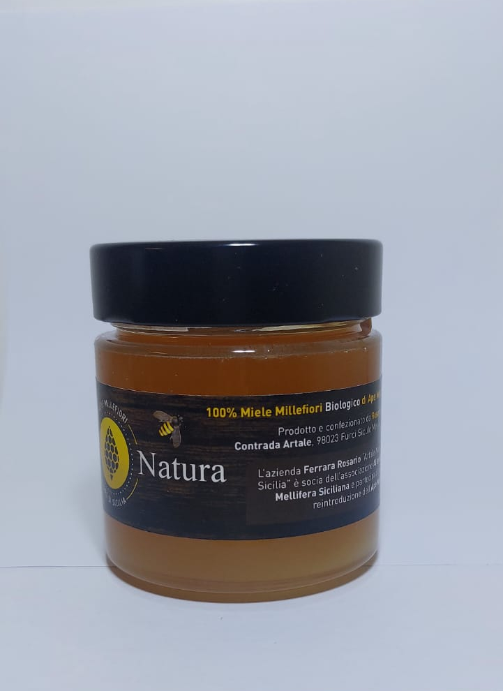 Miele Millefiori Biologico Di Ape Nera Sicula - immagine 3